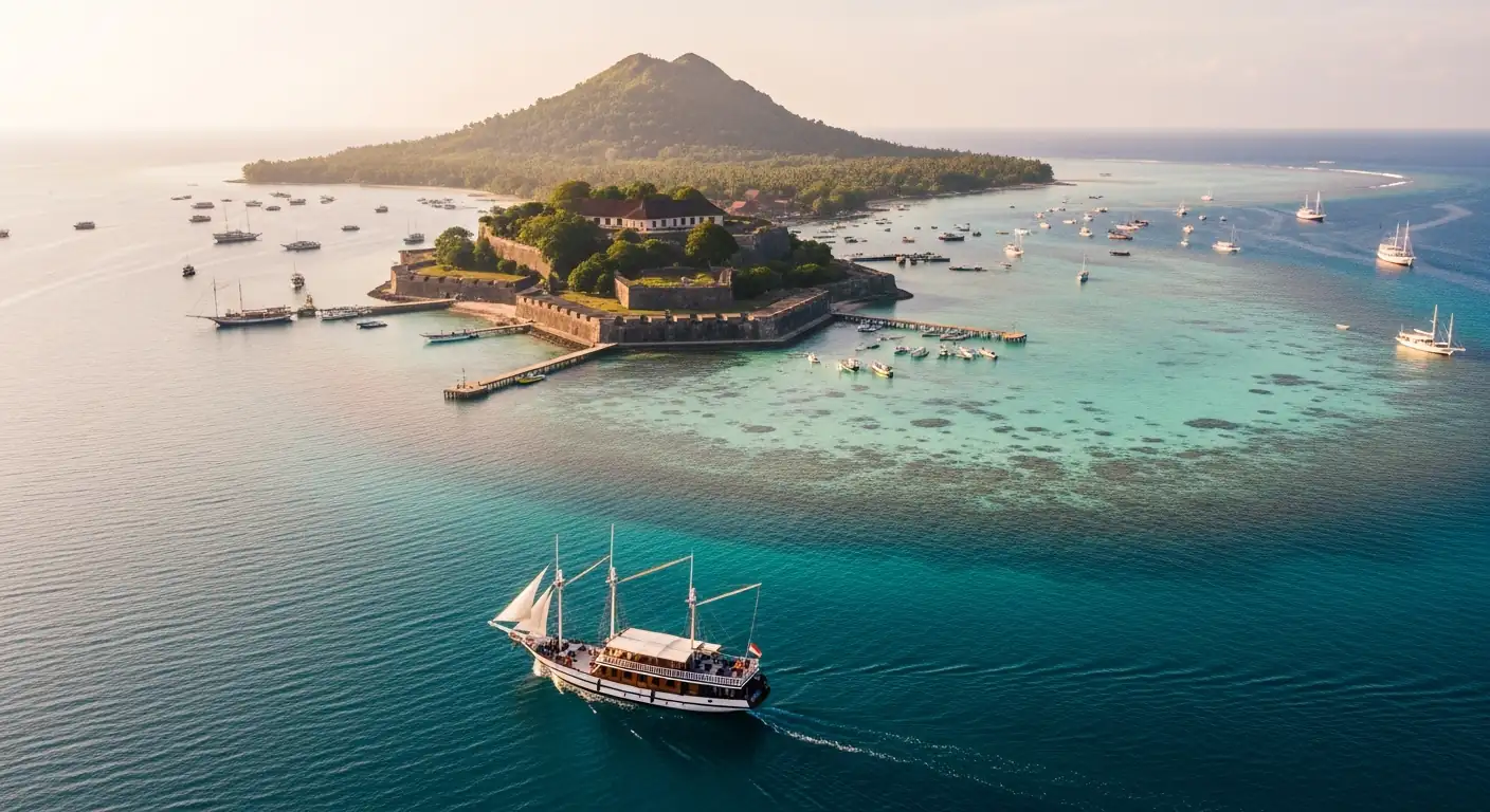Spice Islands Yacht Charter — Banda Maluku Phinisi Expeditions